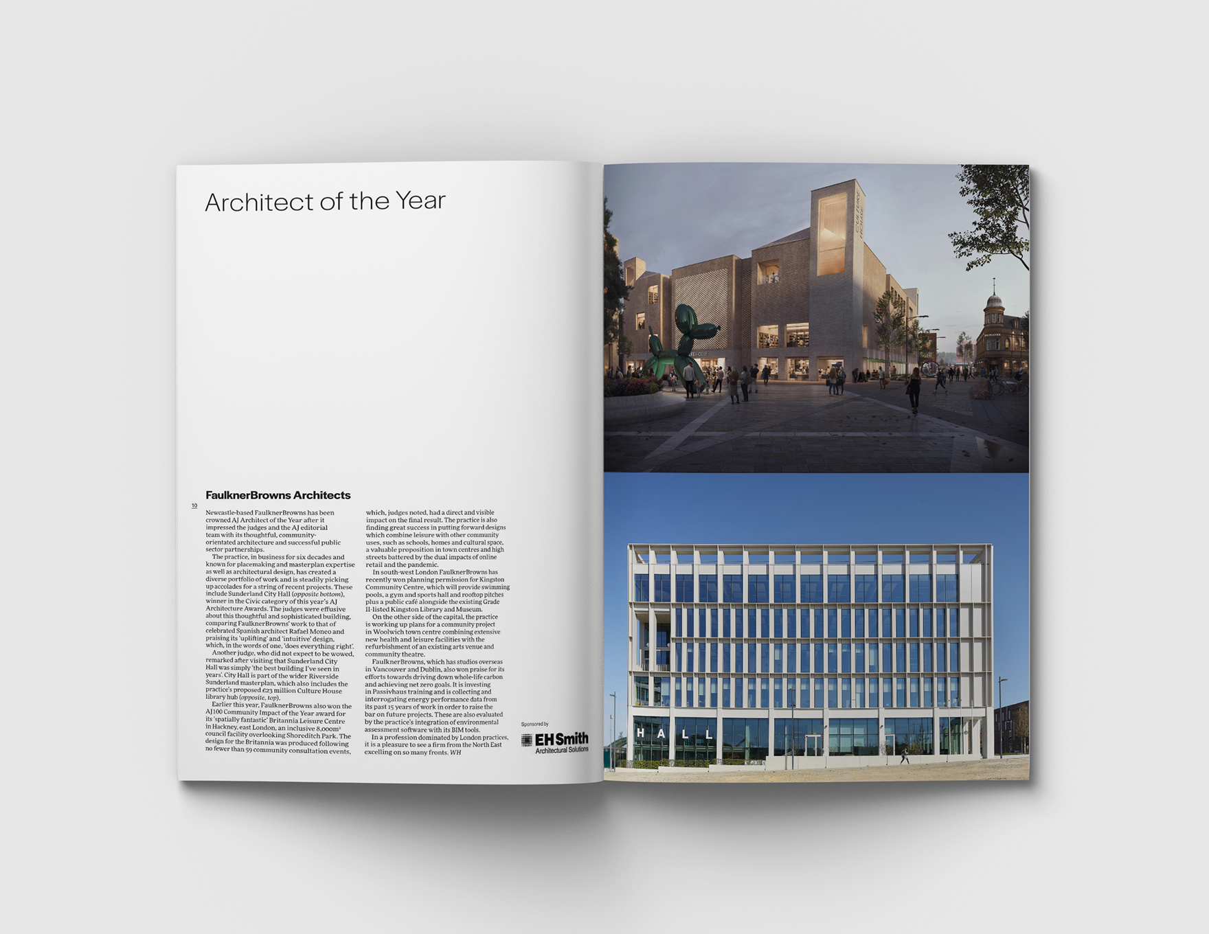 2022 Wrap Up Aj Architect Of The Year Faulknerbrowns Architects L