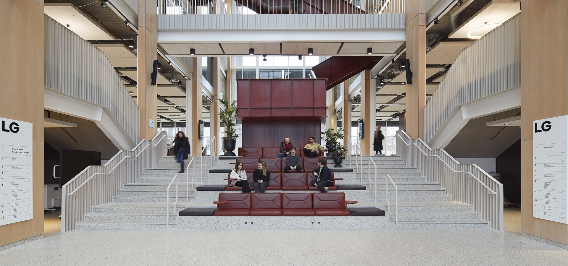 City Hall Faulknerbrowns Architects Sunderland Bco Awards Best Corporate Workplace Staircase Hh