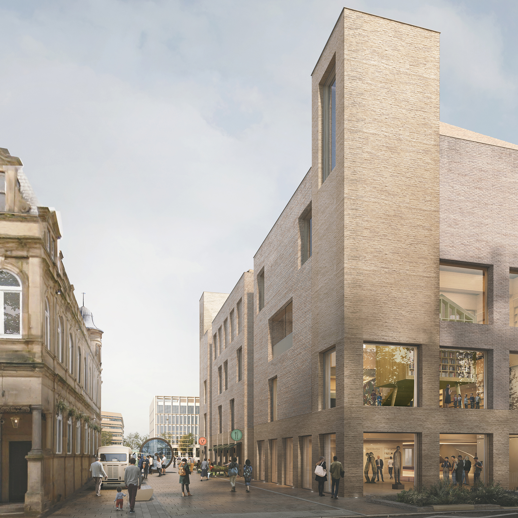 Culture House Construction Starts Riverside Sunderland Faulknerbrowns Architects L