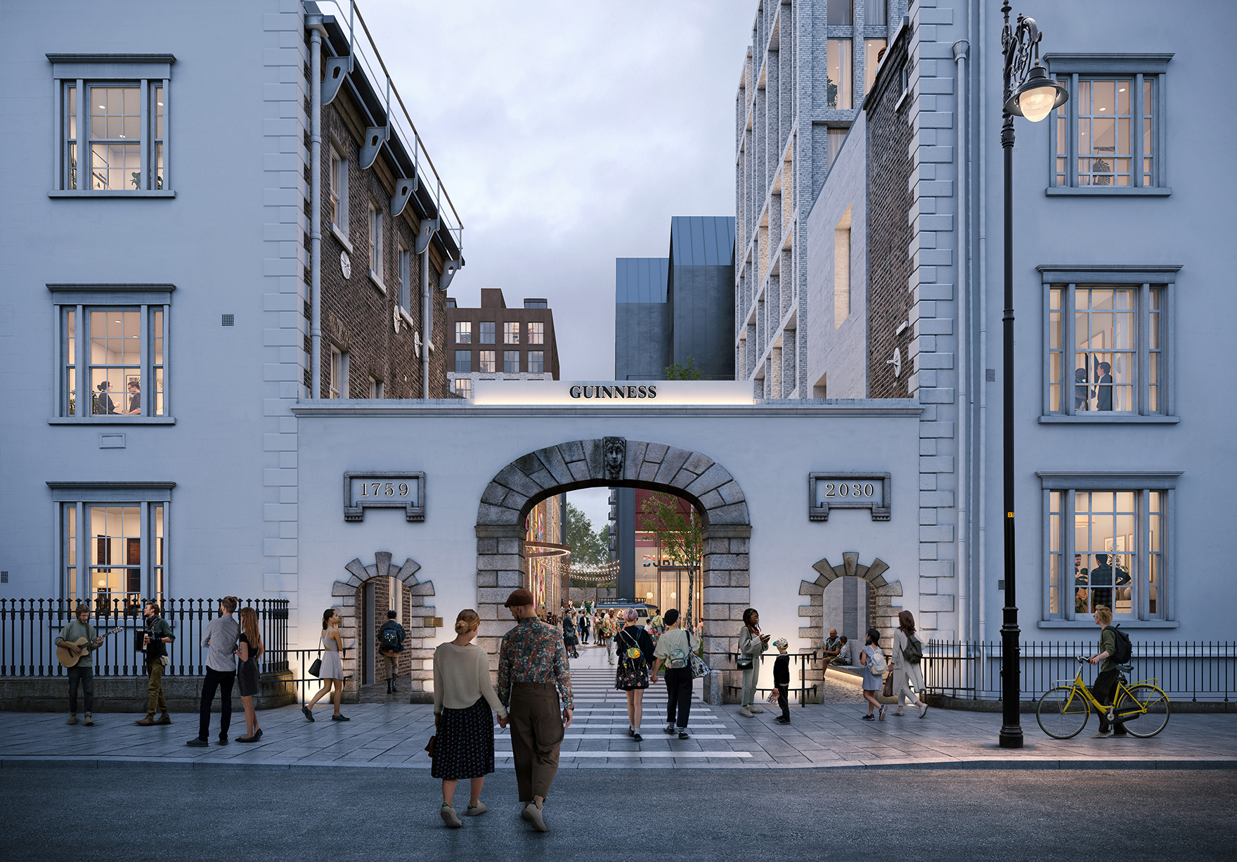 Guinness Quarter Planning Submission Faulknerbrowns Architects Ballymore Diageo Lh