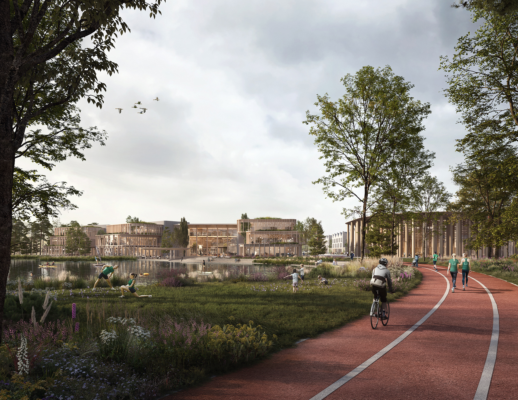 Sport Ireland Campus Masterplan Launched Faulknerbrowns Architects L