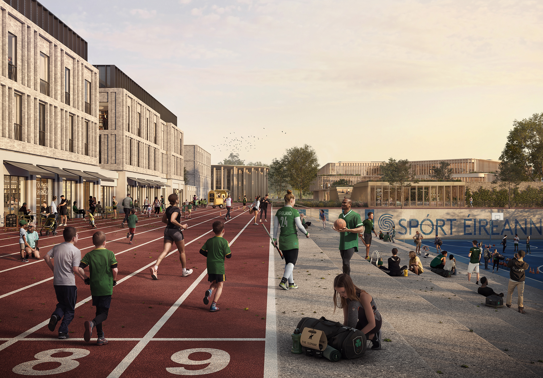 Sport Ireland Campus Masterplan Launched Faulknerbrowns Architects Lh